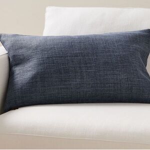 Pottery Barn Belgian Linen Lumbar Pillow with insert
